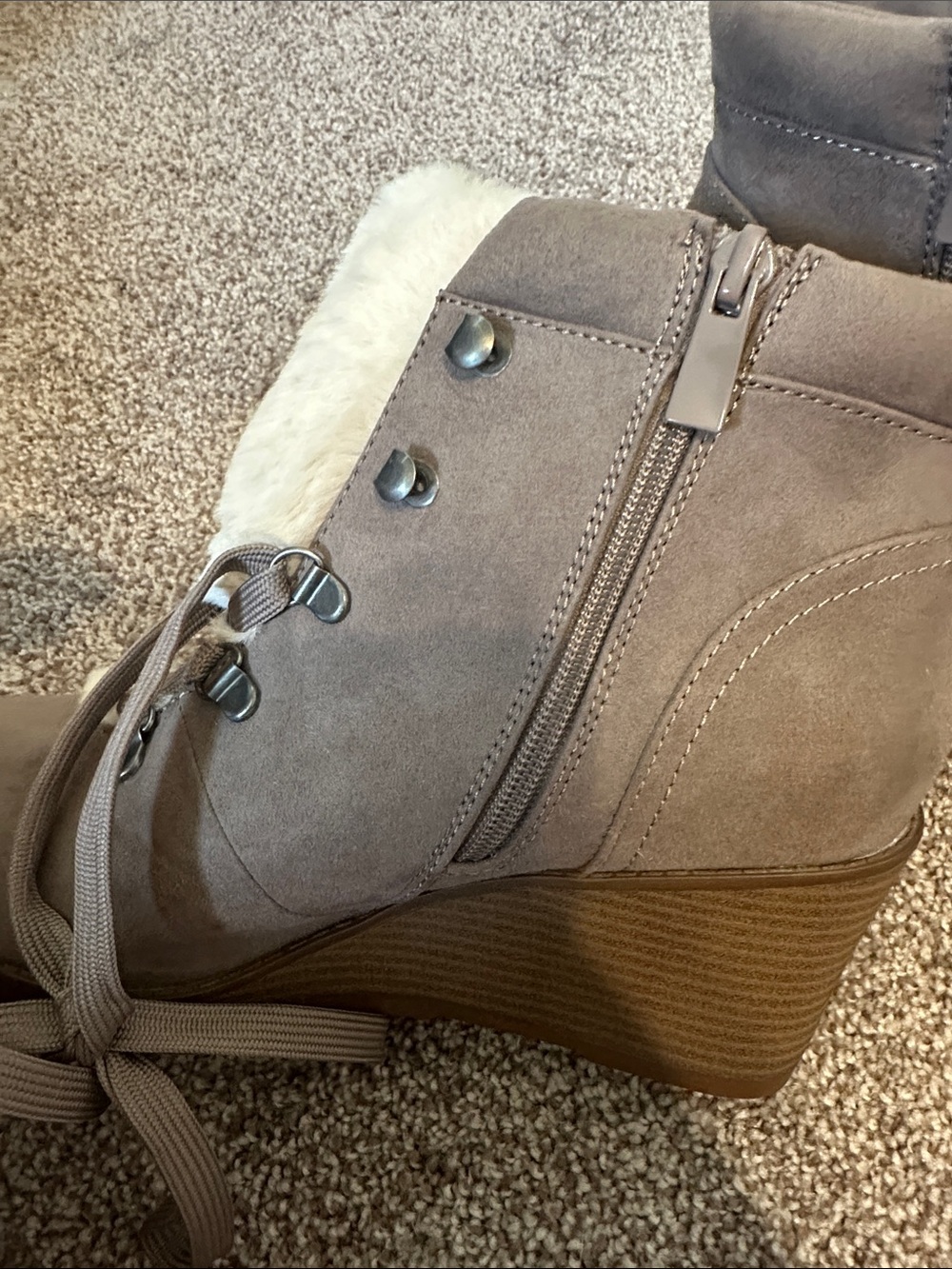 Brand New Torrid Wedged Booties - Picture 3 of 7